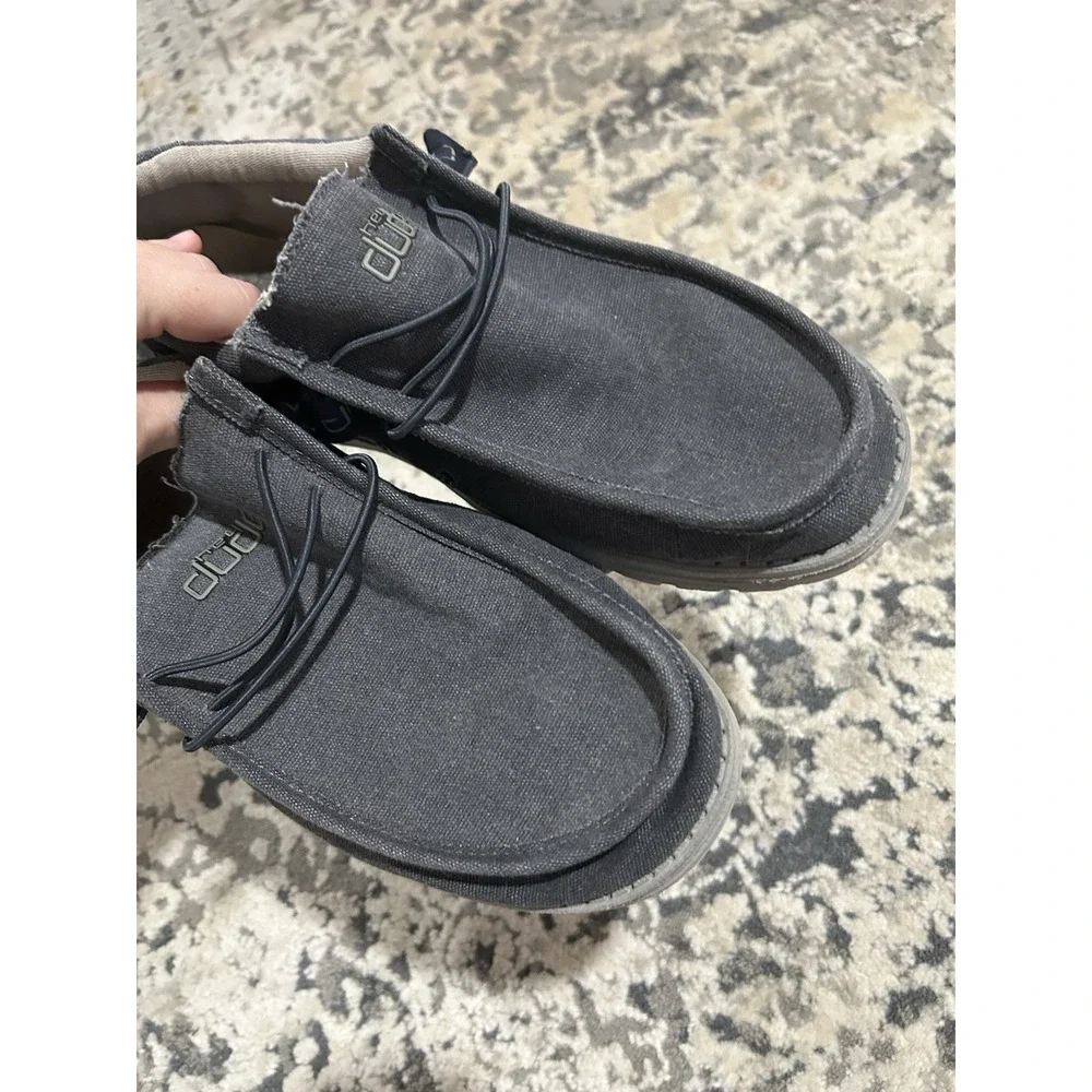 Men's Blue Hey Dude Shoes Size 13